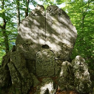 Gedenkstein Burg Hohenschwangau zum Frauenstein