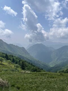 Zdjęcie z Mariagrazia Bellagamba wzdłuż trasy