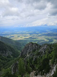 Walter Mory Klettersteig auf der Petzn