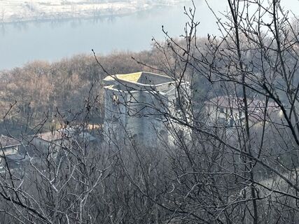 Zdjęcie z Angelo Austoni wzdłuż trasy