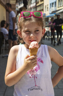 Sommer und Eis - Fußgängerzone Tauberbischofsheim