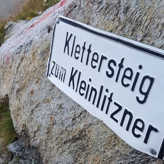 Zustieg Klettersteig Kleinlitzner