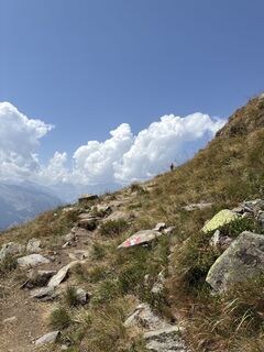Photo de Andreas Salscheider le long du parcours