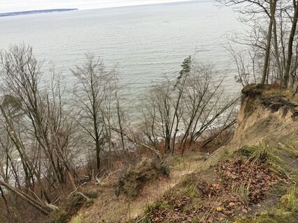 Photo de Norbert Herbig le long du parcours
