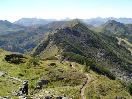 Gratwanderung über der Planneralm