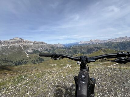 Fotografie z Klaus Kronthaler na trase