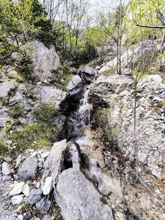 Foto van Mirco moretti langs de tour