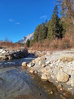 Foto de Dagmar Hofer a lo largo del recorrido