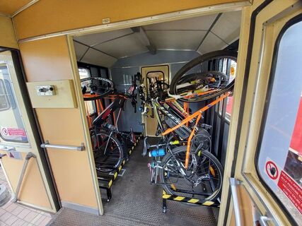 Casella Zug Genua Fahrradtransport