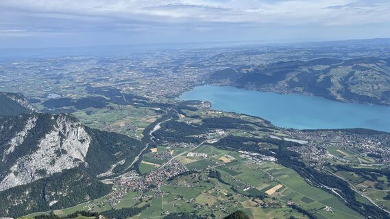 Foto von Daniel Grandjean entlang der Tour