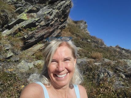 Fotografia z Heide Baumgartner na trase