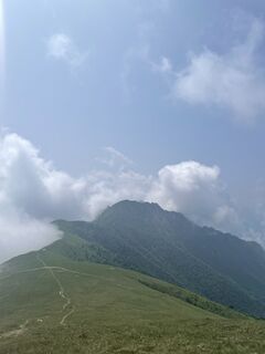 Zdjęcie z Mariagrazia Bellagamba wzdłuż trasy