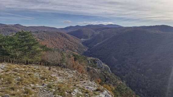 Foto von Štefan Jenko entlang der Tour