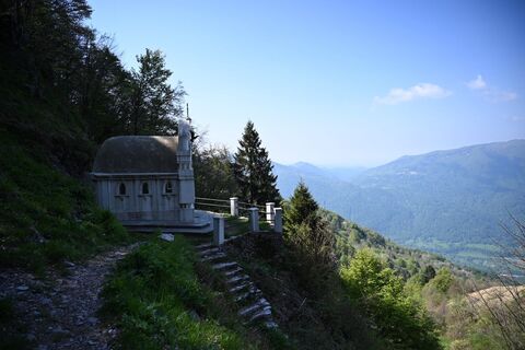Foto von Ádám 'Sámson' Tóth entlang der Tour