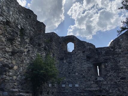 Foto von David Amrein entlang der Tour