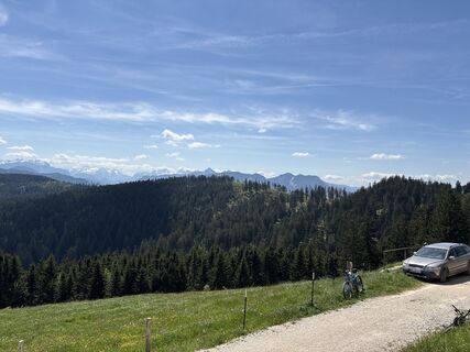 Foto von Heinz Sperl entlang der Tour