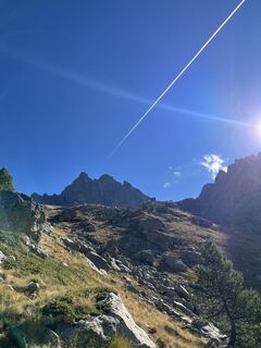Photo de Simone Saglietti le long du parcours