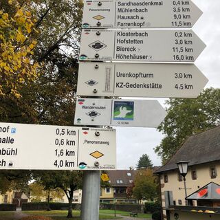 Wegweiser Gespenst