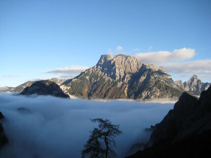 hoch von Süden aus