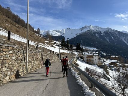 Foto von Gianfranco Idini entlang der Tour