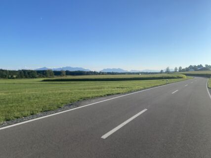 Photo de Valentin Pilzweger le long du parcours