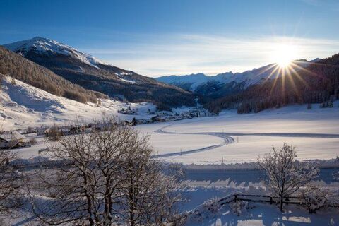 Tschierv Morgensonne