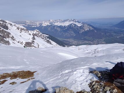 Foto von Peter Seliner entlang der Tour