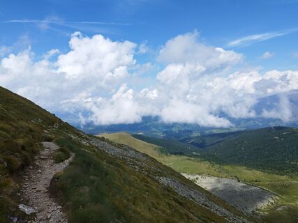 Foto von Martin Helminger entlang der Tour