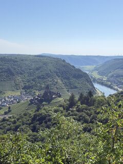 Foto von Bob Hermann entlang der Tour