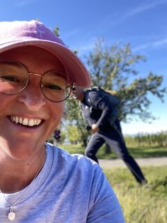 Foto fra Magdalena Maaß undervejs på turen