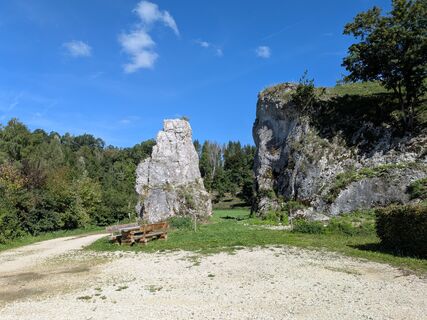 Foto von Sabrina Hackel entlang der Tour