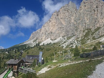 Foto von Karl-Heinz Martin entlang der Tour