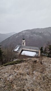 Foto de Fabrizi Mellano a lo largo del recorrido
