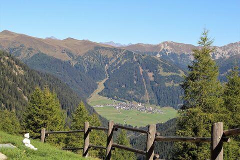 Herrlicher Blick von der Porzehütte auf Obertillich