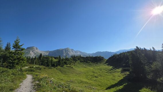 Foto von EP87 entlang der Tour