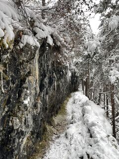 Photo de Martin Galob le long du parcours