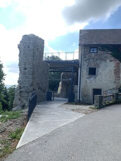 Photo de AJ le long du parcours