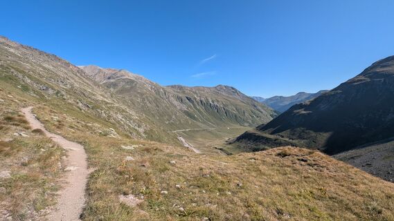 Foto von Stefano Manzoni entlang der Tour