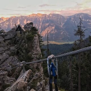 Klettersteig Ettaler Manndl