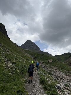 Foto de Markus Weig a lo largo del recorrido