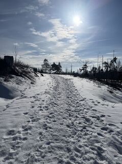 Foto de Ronald Bartel a lo largo del recorrido