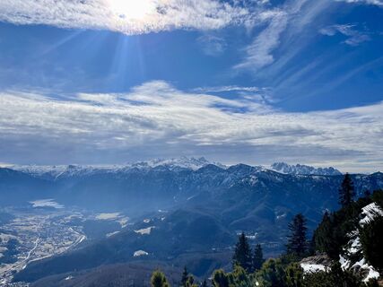 Fotografia z Elisabeth Trebsche na trase