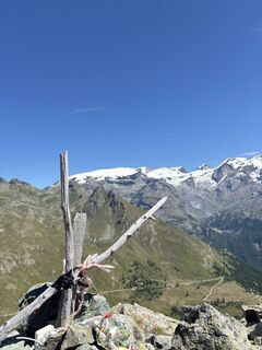Foto von Monica entlang der Tour