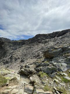 Foto de Dietrich Pinhammer a lo largo del recorrido