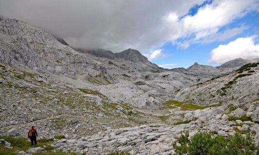 Das karstige Plateau des Foran dal Mus