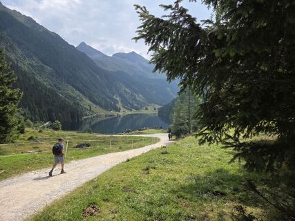 Photo de Rudolf Sackl le long du parcours