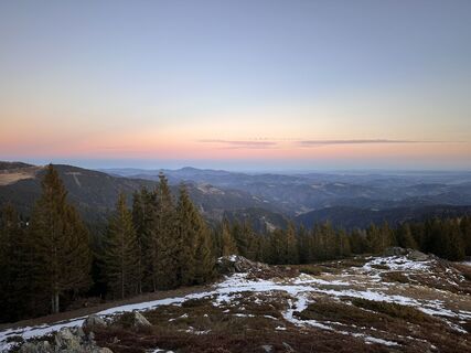 Foto de Andrea Mohl a lo largo del recorrido