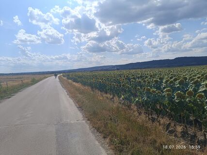 Foto von Stefan Smasch entlang der Tour