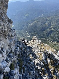 Foto von Richard Taucean entlang der Tour