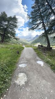 Foto de Massimiliano Cavallin a lo largo del recorrido
